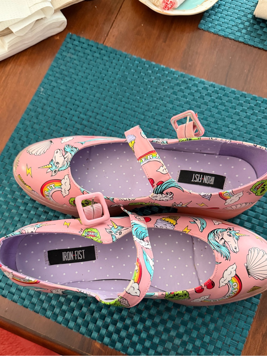 Iron Fist Shoes Euc